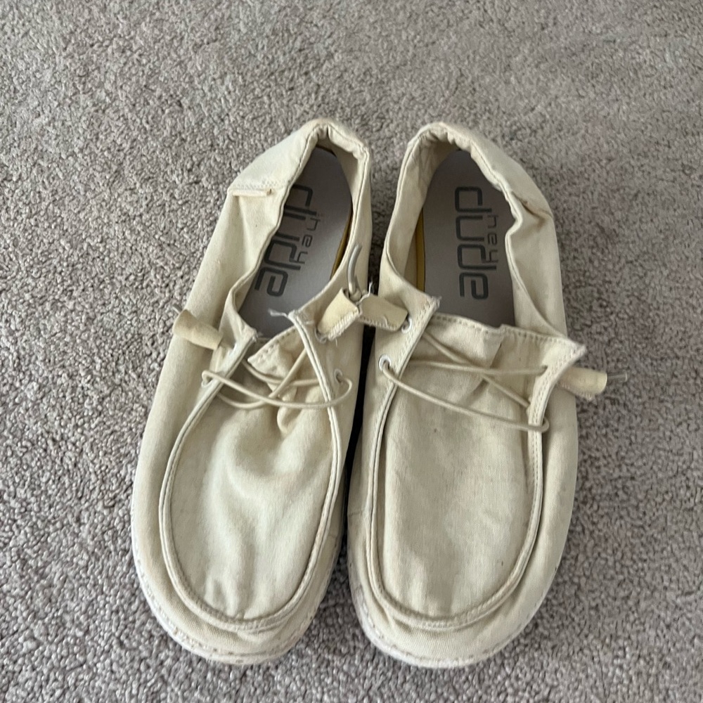 Wendy Hey Dudes Womens Beige